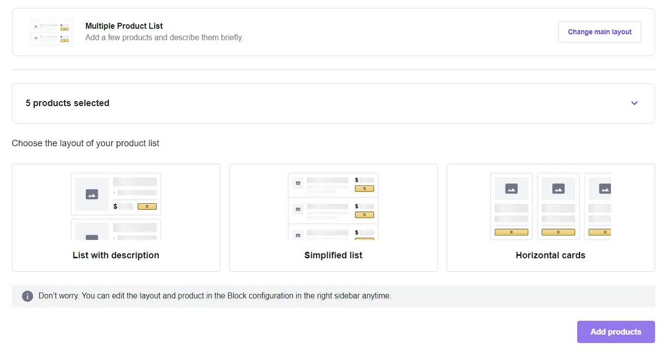 Hostinger Amazon Affiliate Connector 插件上的多商品列表展示布局